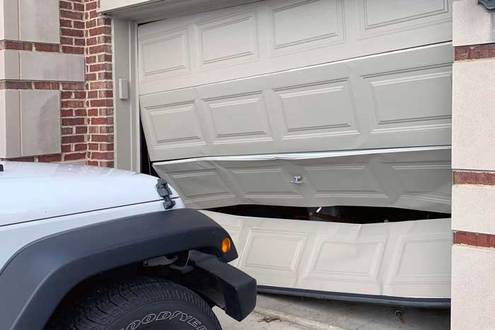 Garage Door Off-Track Repair Near Solon, OH