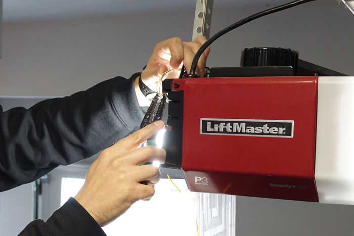 Garage door opener repair and troubleshooting service in Bedford, Ohio