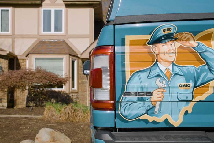 Garage door repair and installation service in Lorain, Ohio