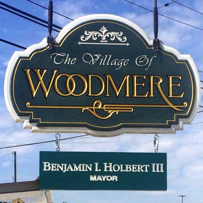 Woodmere Oh Welcome Sign